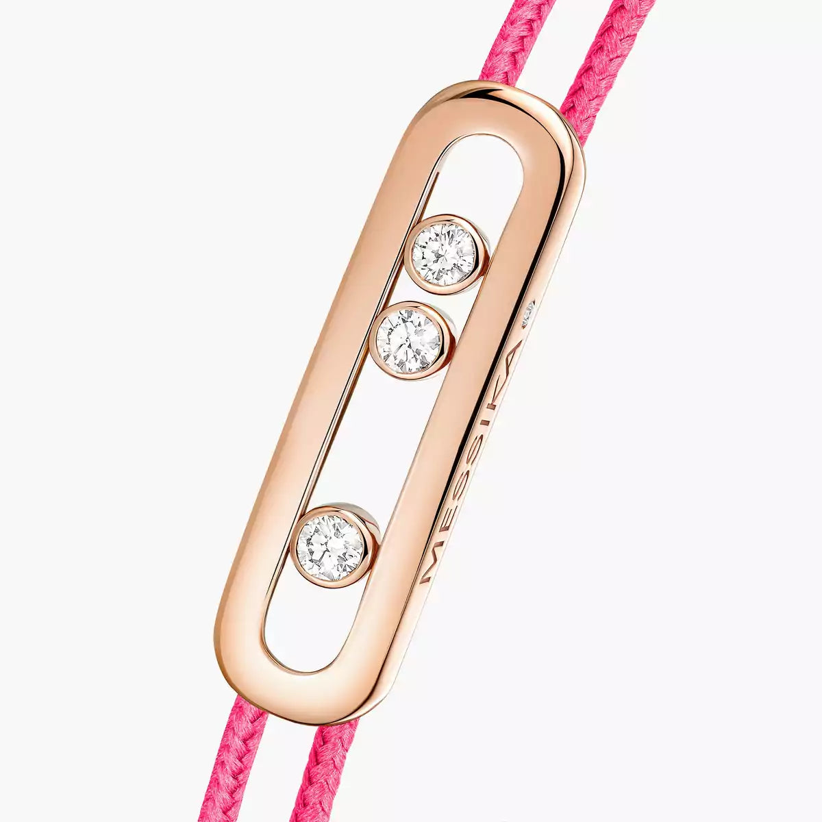 Bracelet cordon rose Messika Care(s)