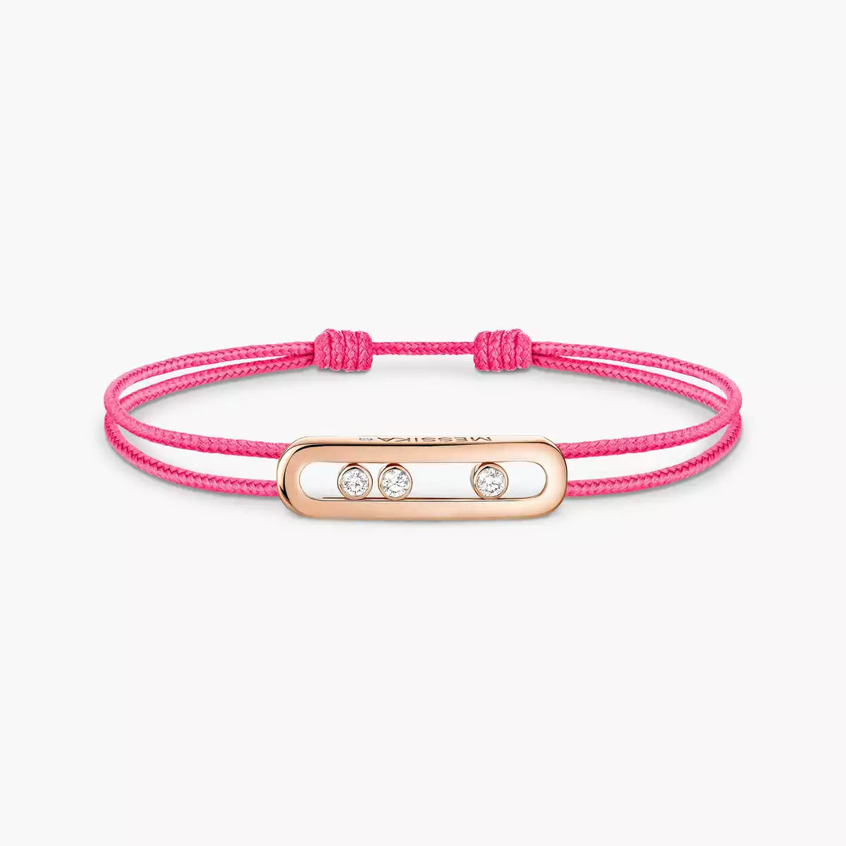 Bracelet cordon rose Messika Care(s)