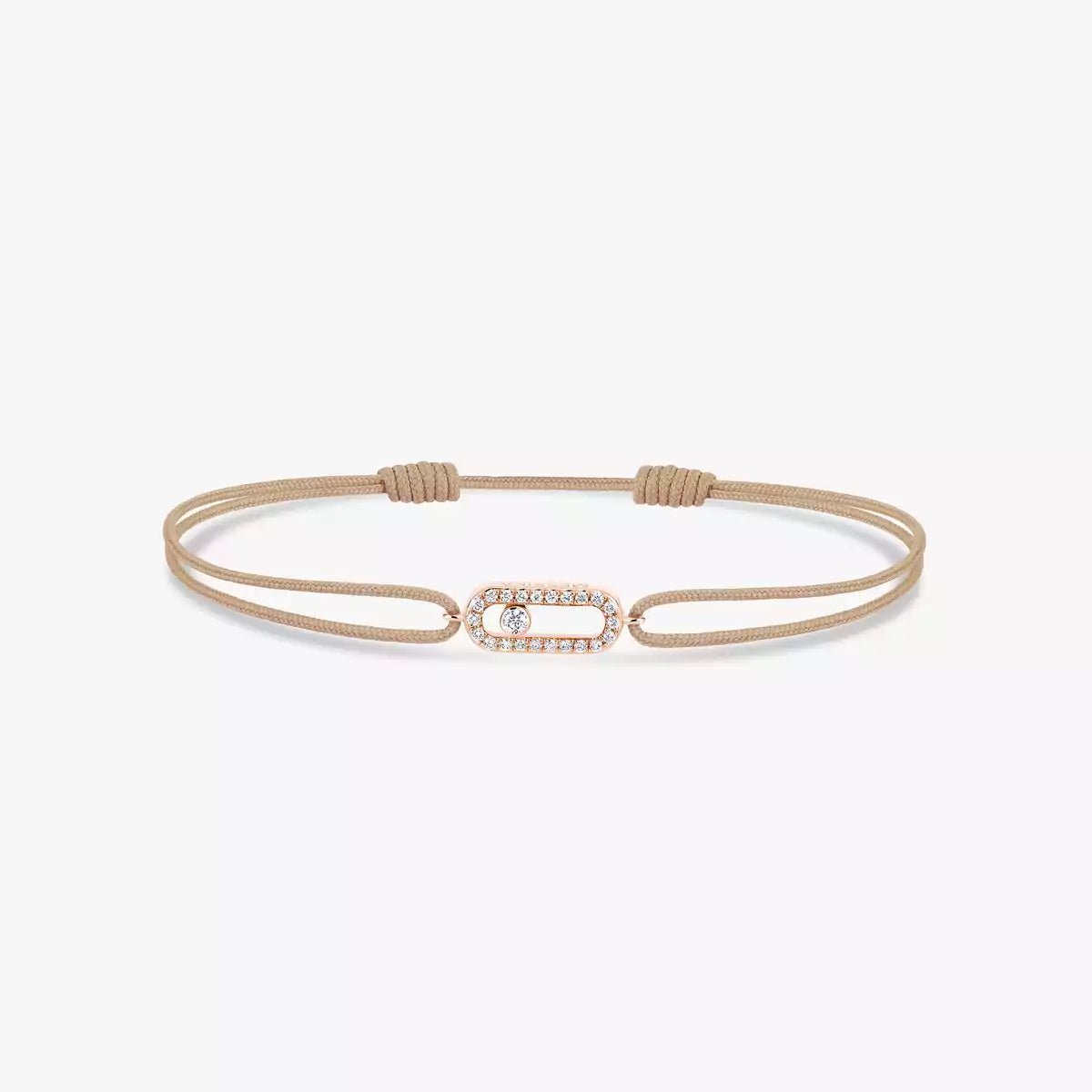 Bracelet cordon beige Move Uno