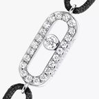 Bracelet cordon noir Move Uno