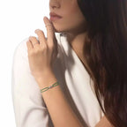 Bracelet cordon vert Move Uno