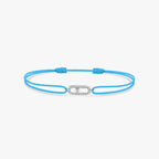 Bracelet cordon turquoise Move Uno