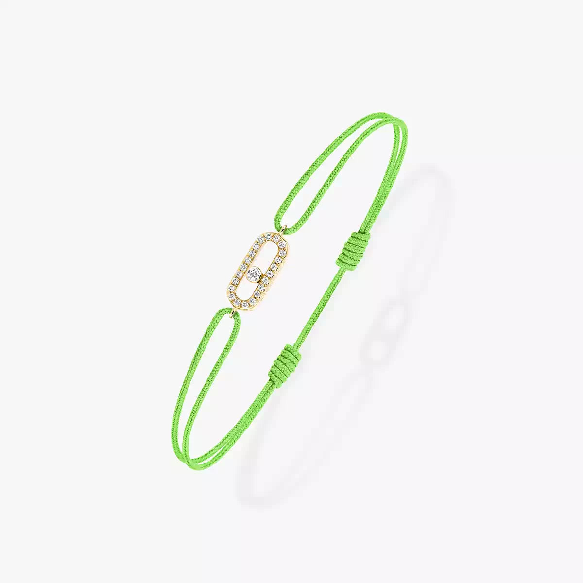 Bracelet cordon vert fluo Move Uno