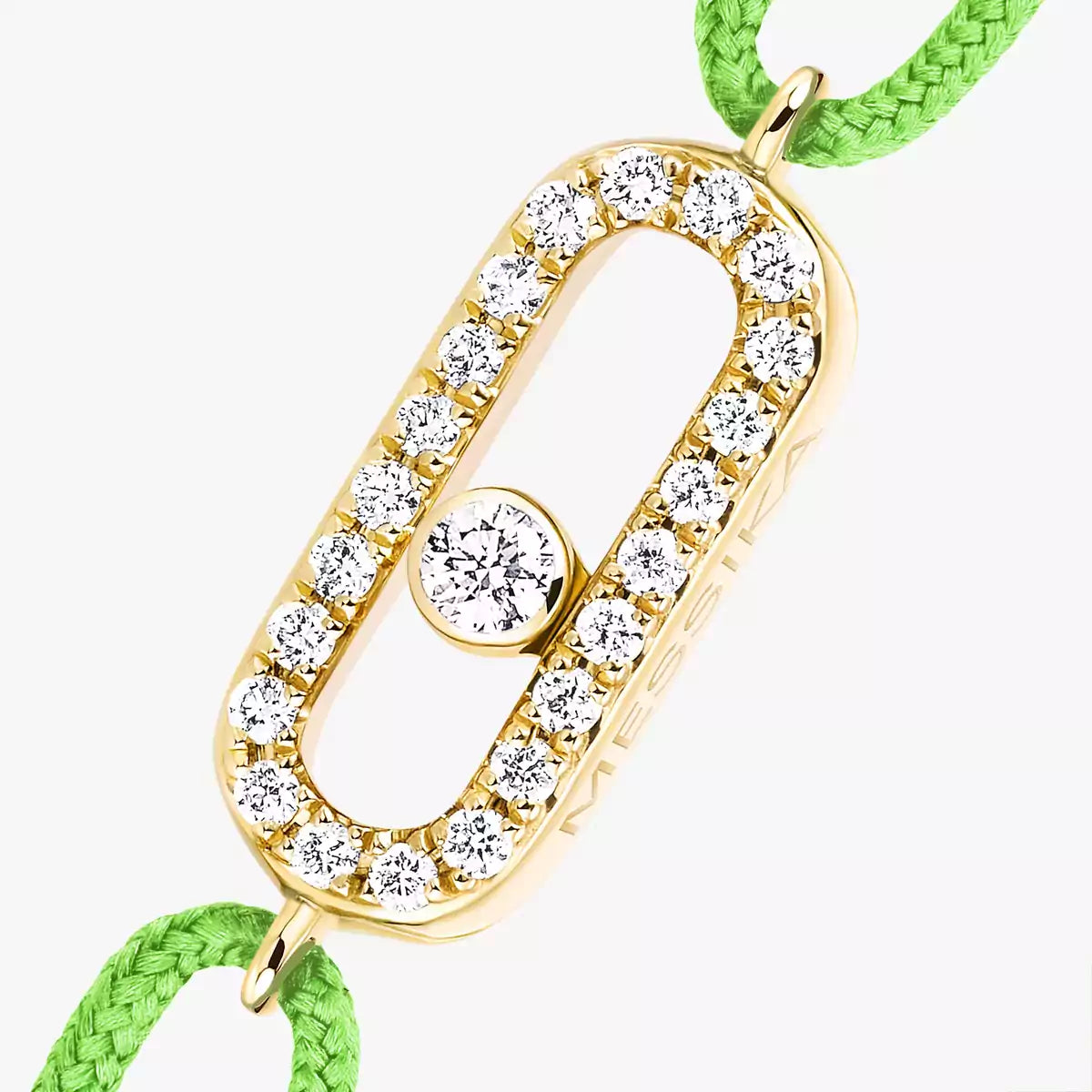 Bracelet cordon vert fluo Move Uno
