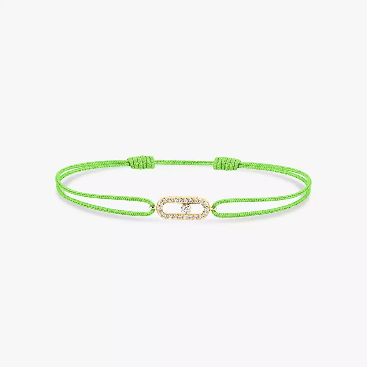 Bracelet cordon vert fluo Move Uno