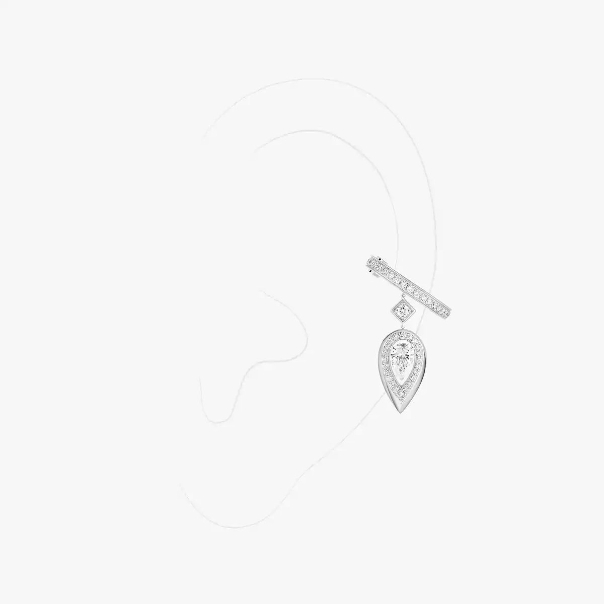 Mono clip Fiery 0,10ct