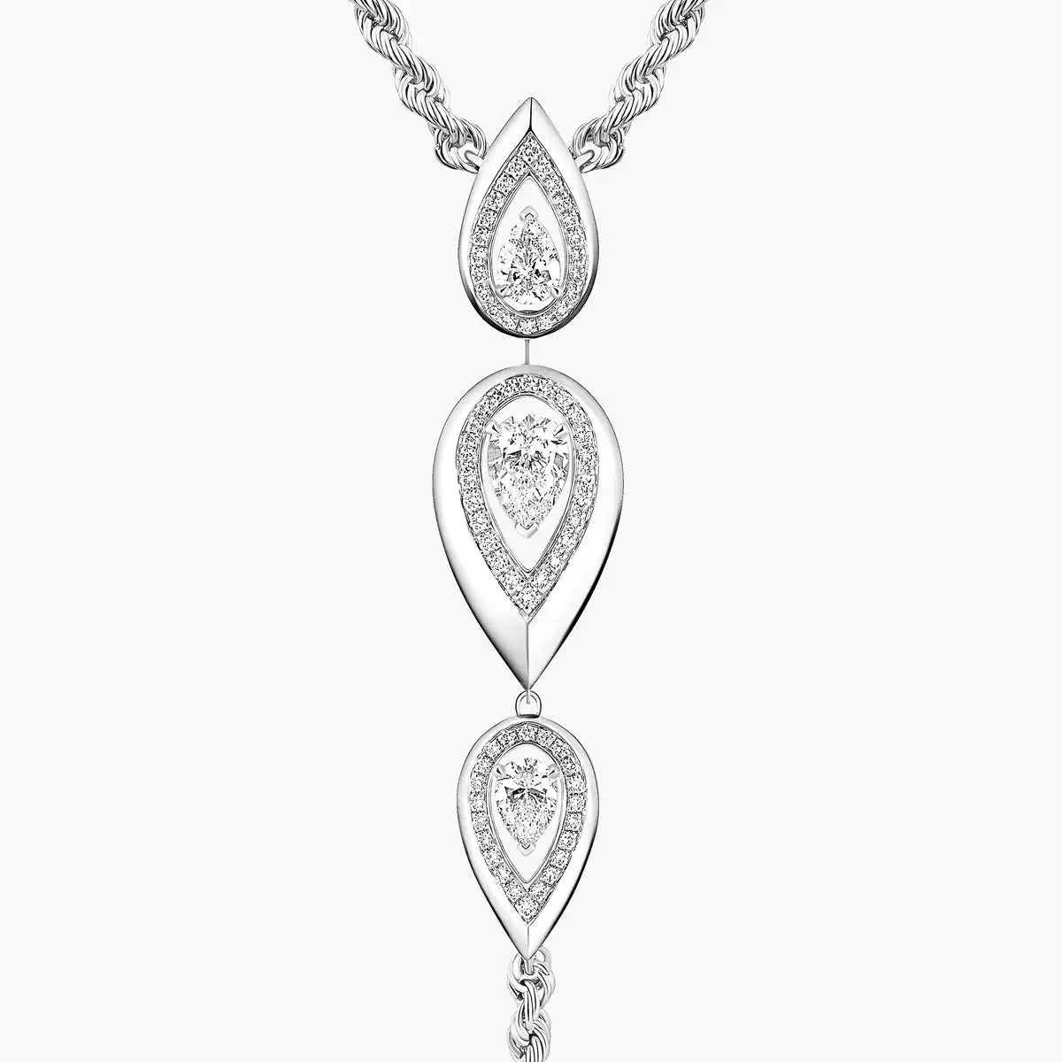 Collier cravate Fiery
