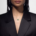 Collier malachite Lucky Eye