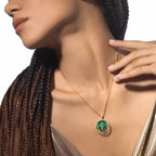 Collier malachite Lucky Move MM