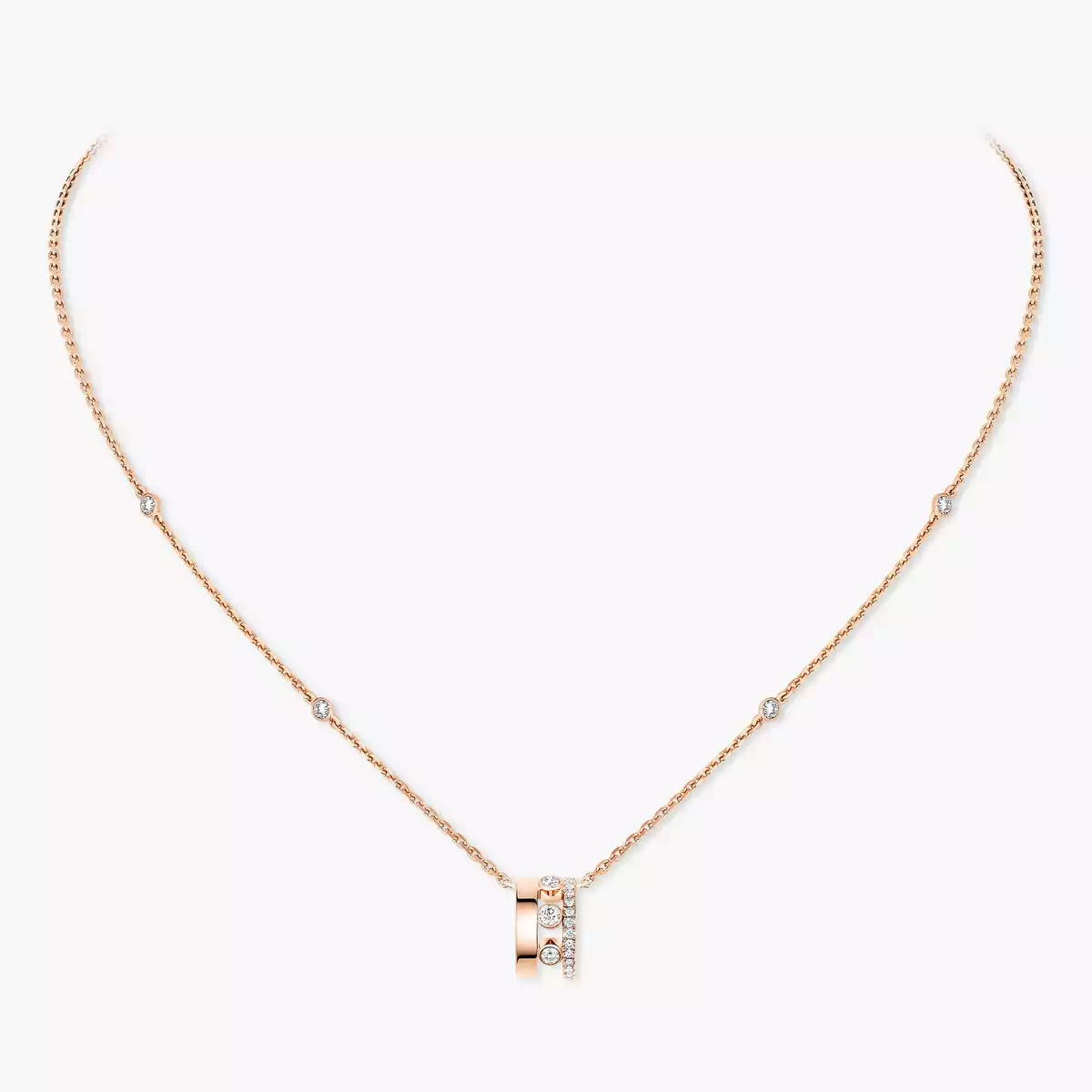Collier pendentif sur chaîne Move Romane