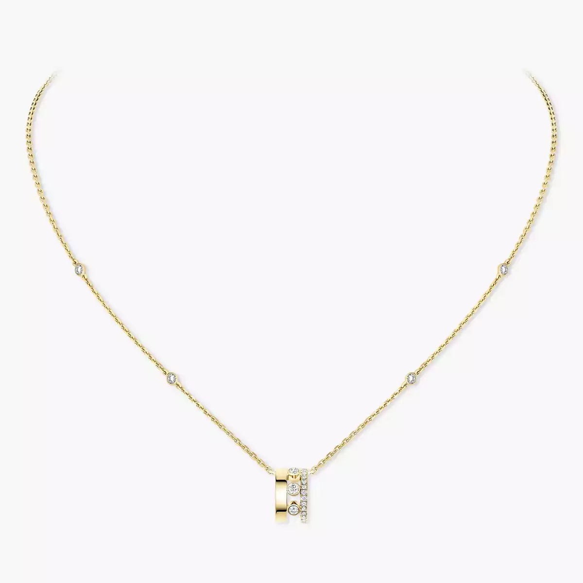 Collier pendentif sur chaîne Move Romane