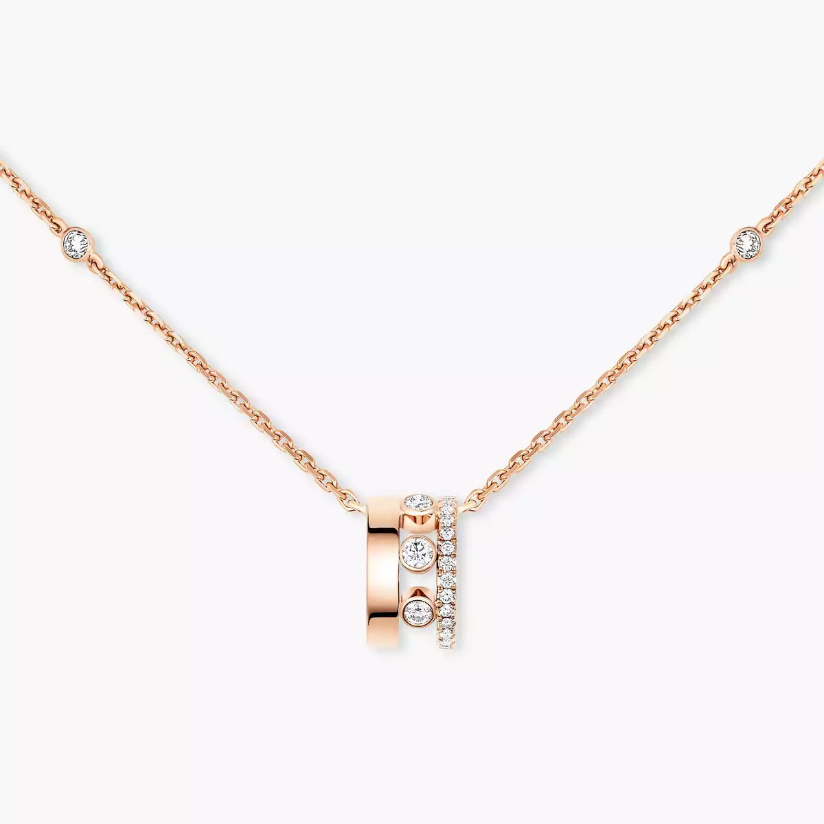 Collier pendentif sur chaîne Move Romane