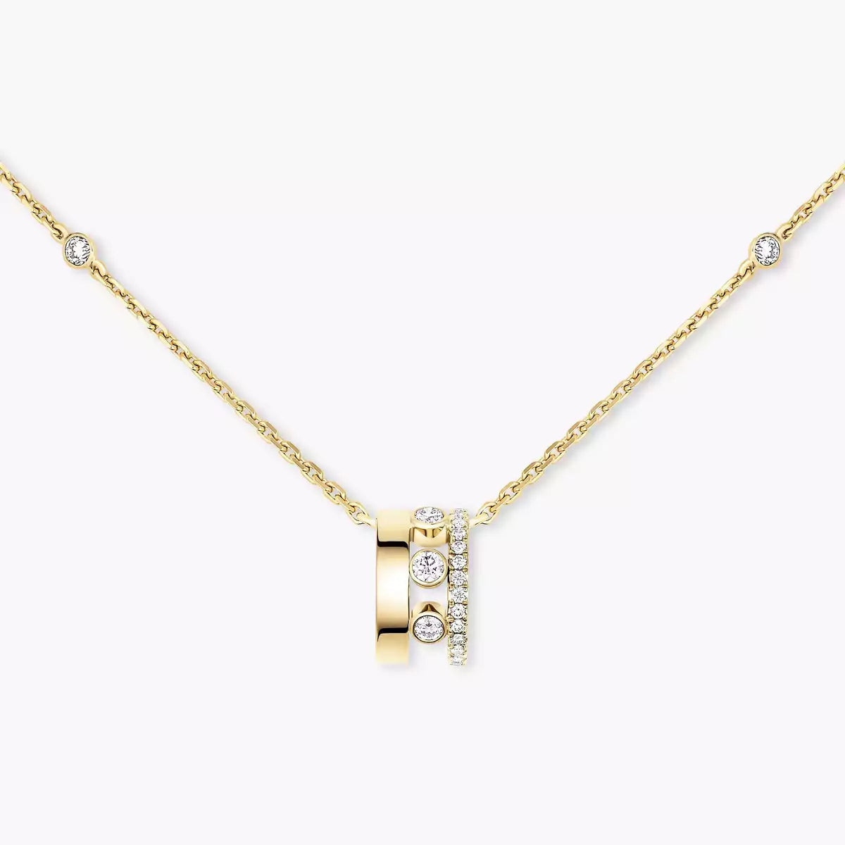 Collier pendentif sur chaîne Move Romane