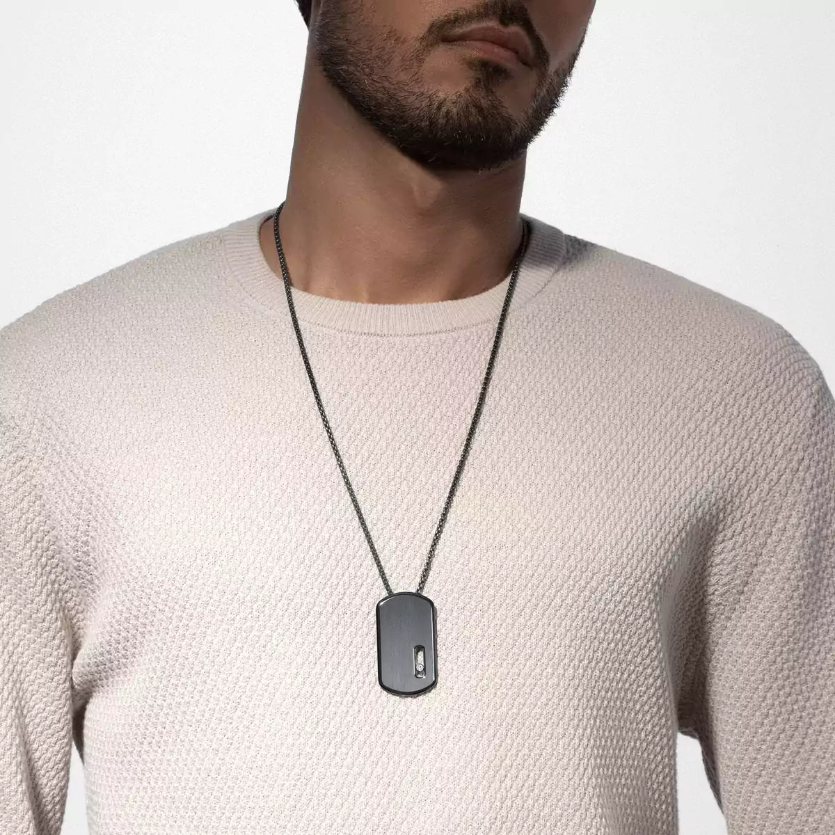Collier pendentif Move Titanium GM