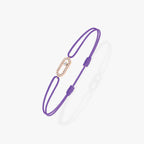 Bracelet cordon violet Move Uno
