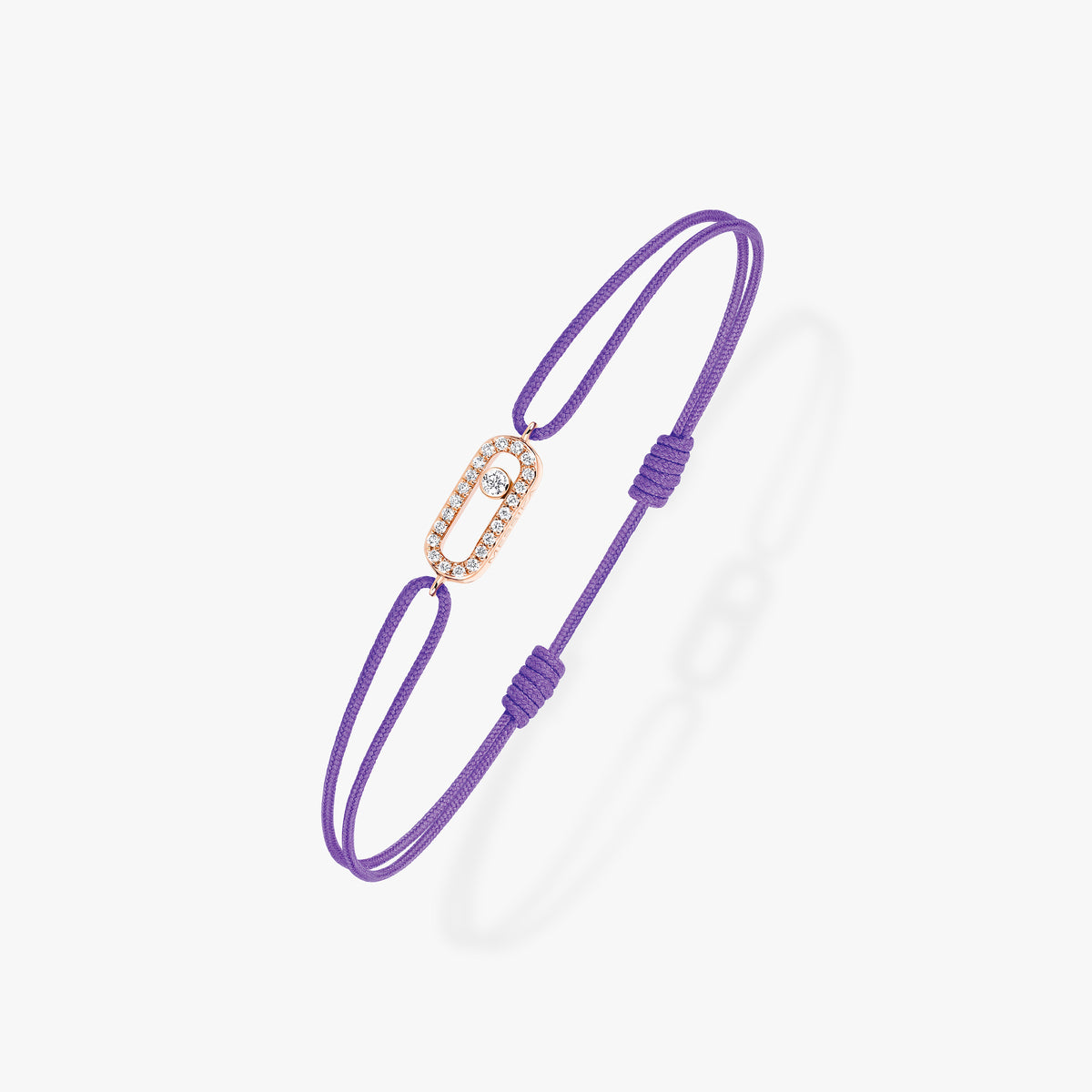 Bracelet cordon violet Move Uno