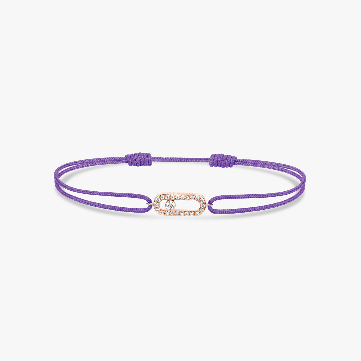 Bracelet cordon violet Move Uno