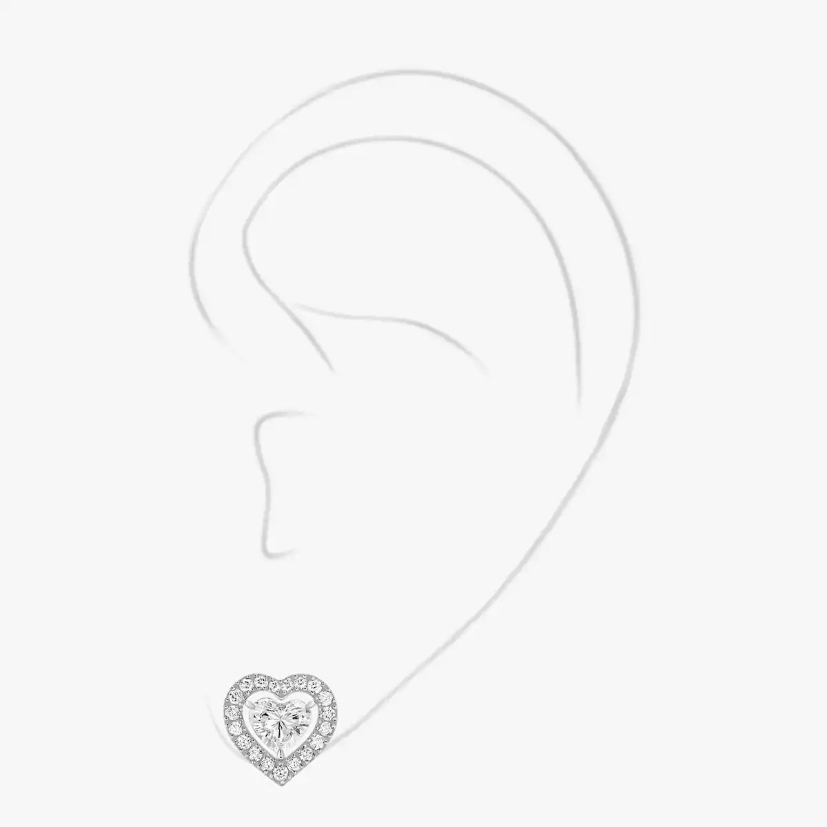 Mono boucle d'oreille Joy 0,15ct