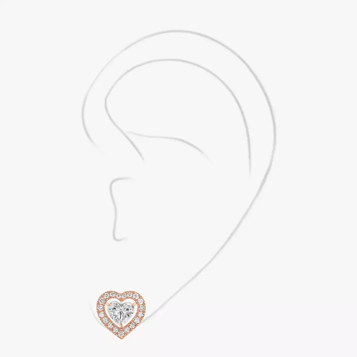 Mono boucle d'oreille Joy 0,15ct