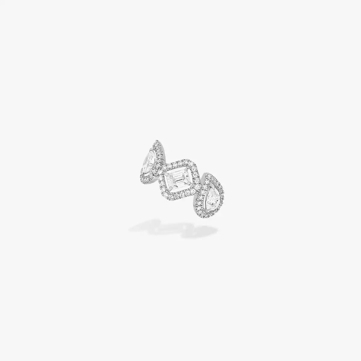 Mono clip milieu My Twin 0,10ct x3