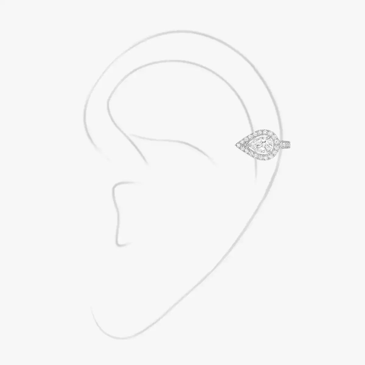 Mono clip haut My Twin 0,15ct