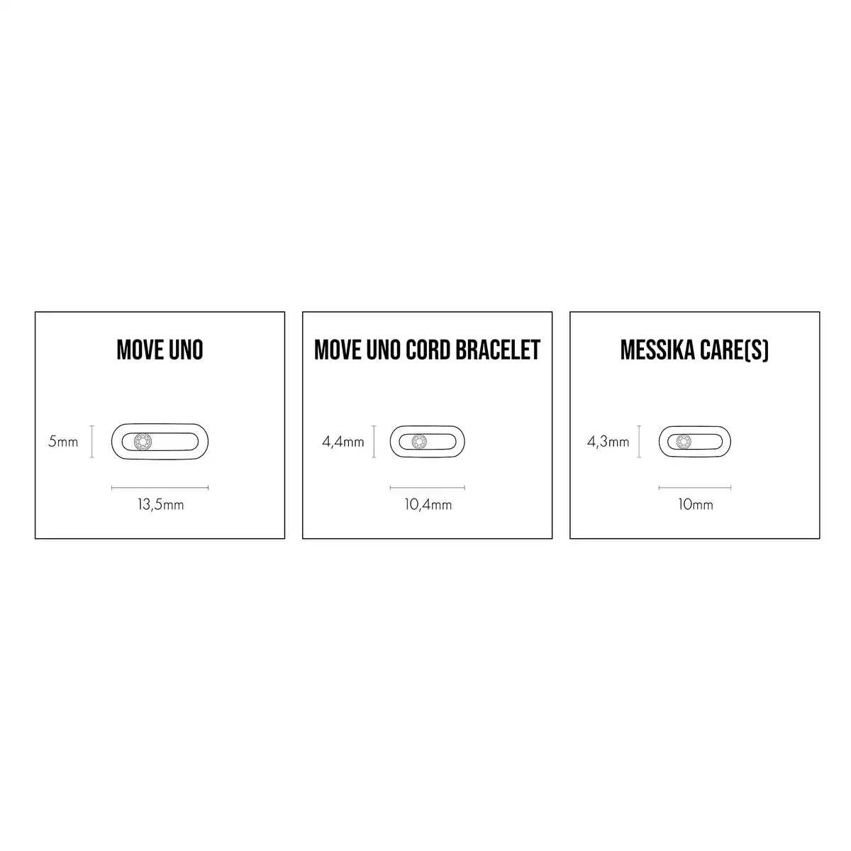 Bracelet cordon beige Move Uno