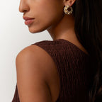 Boucles d'oreilles Grain de Café