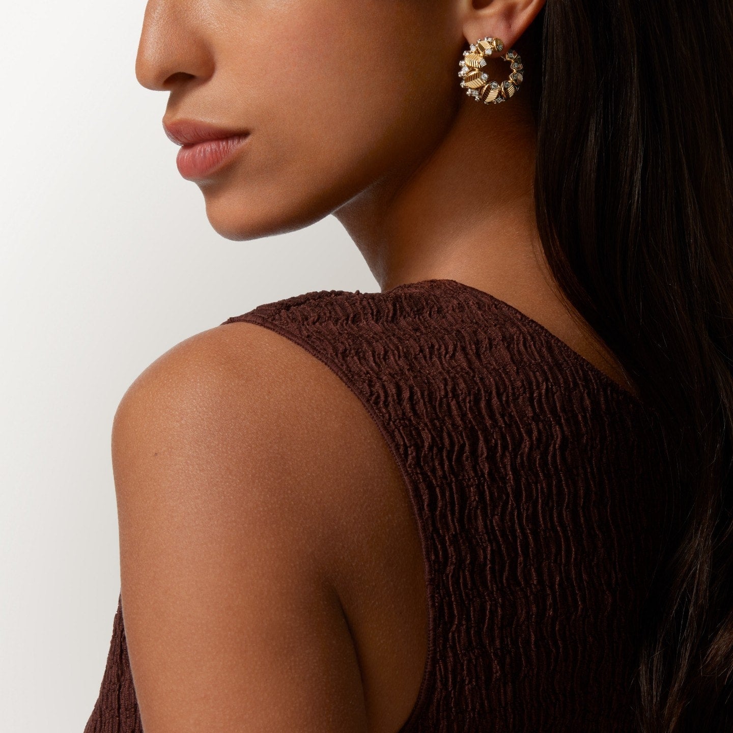 Boucles d'oreilles Grain de Café