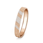 Bracelet Perlée diamants, 5 rangs