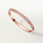 Bracelet LOVE, moyen modèle, pavé