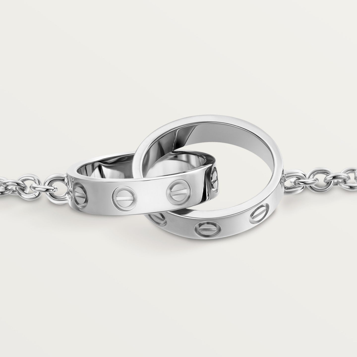 Bracelet LOVE, sur chaîne