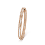 Bracelet Perlée diamants, 1 rang