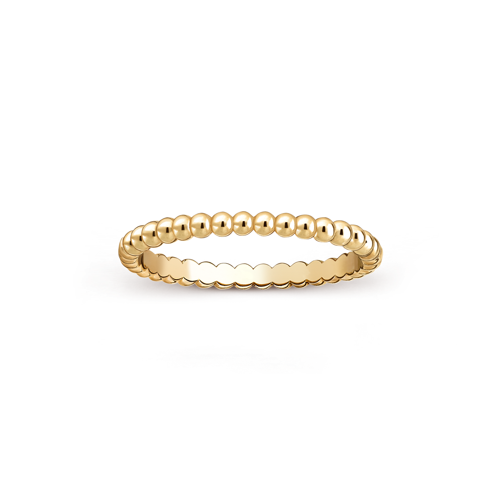 Bague Perlée perles d'or, petit modèle