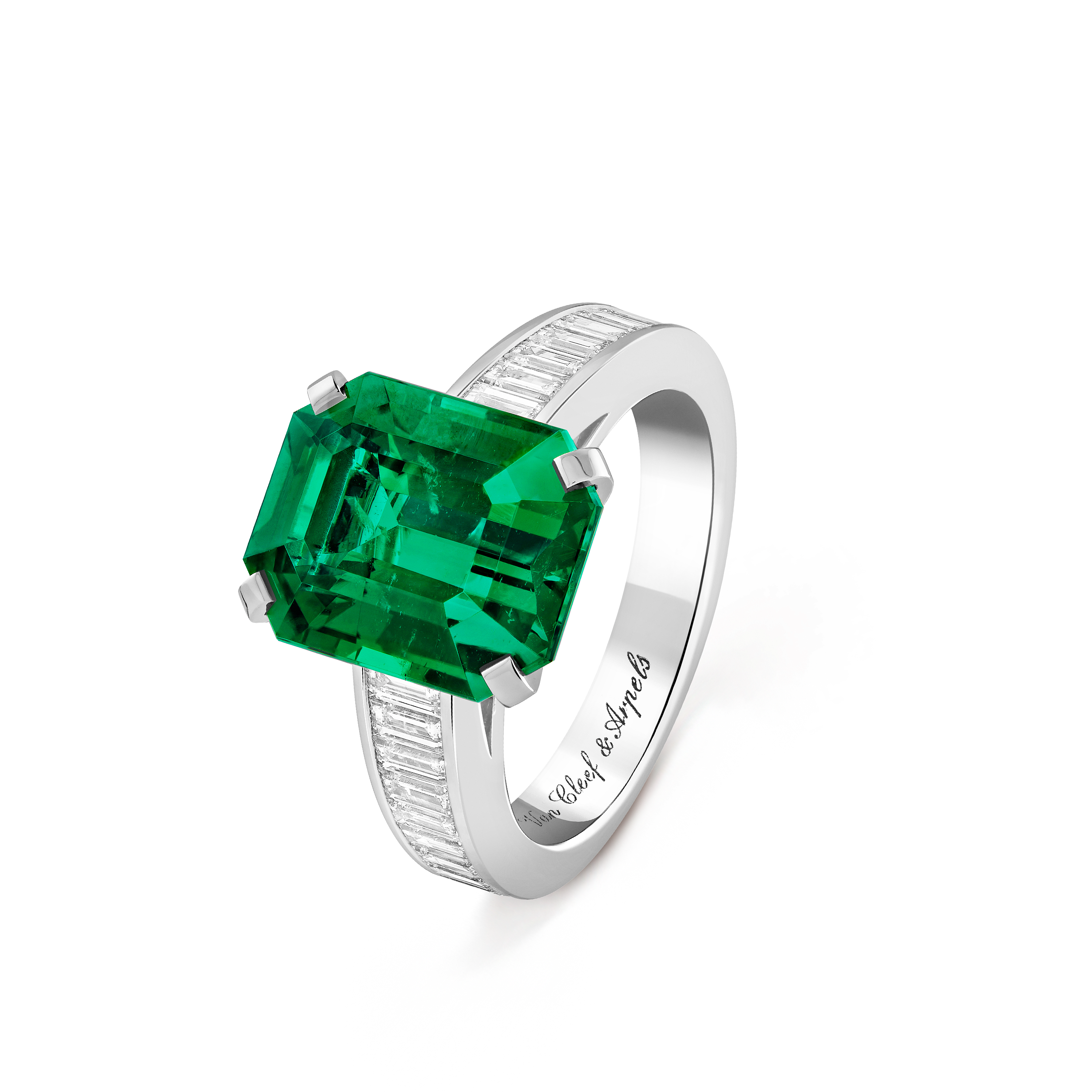 Solitaire Menuet Emeraude 5,66 cts