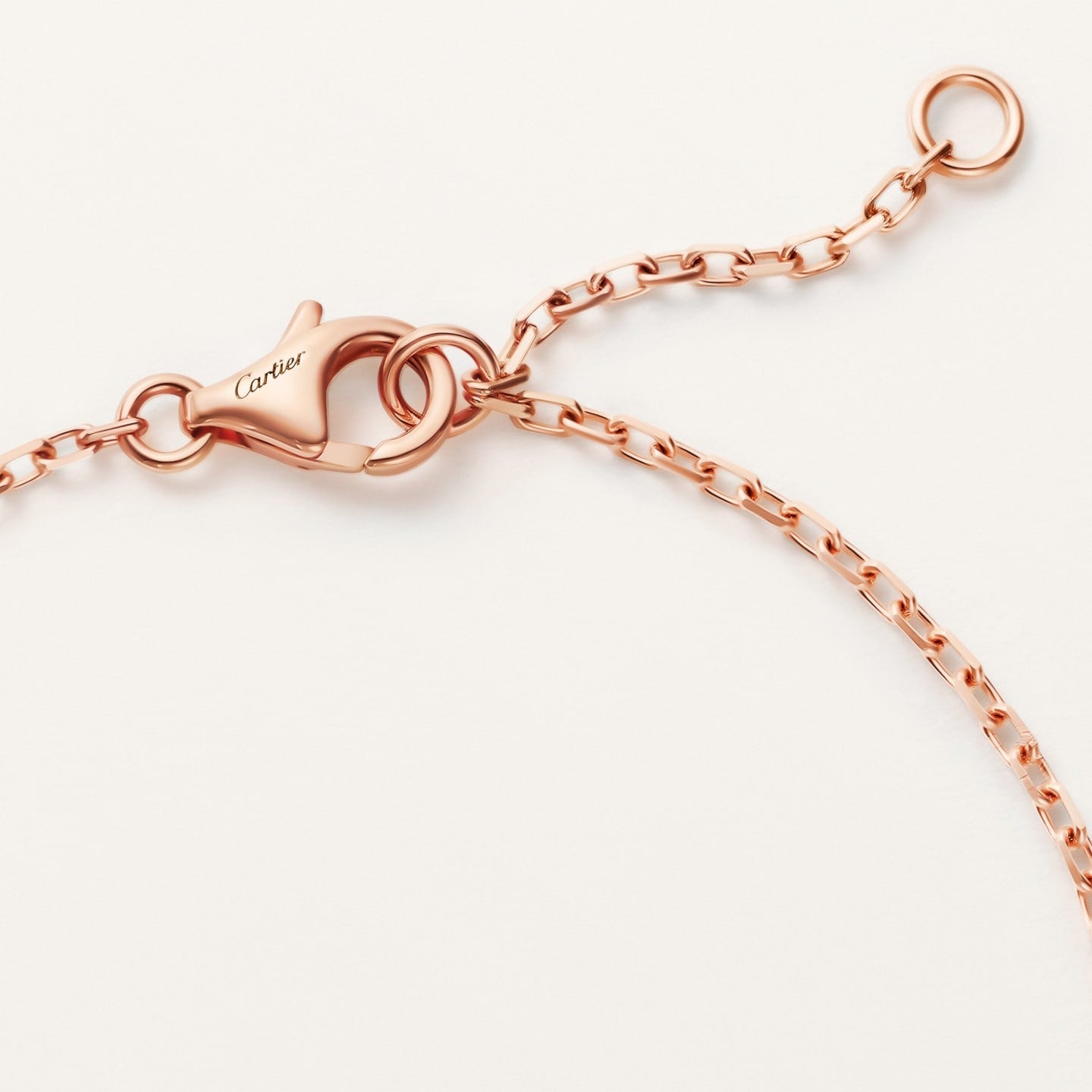 Bracelet LOVE, sur chaîne, pavé