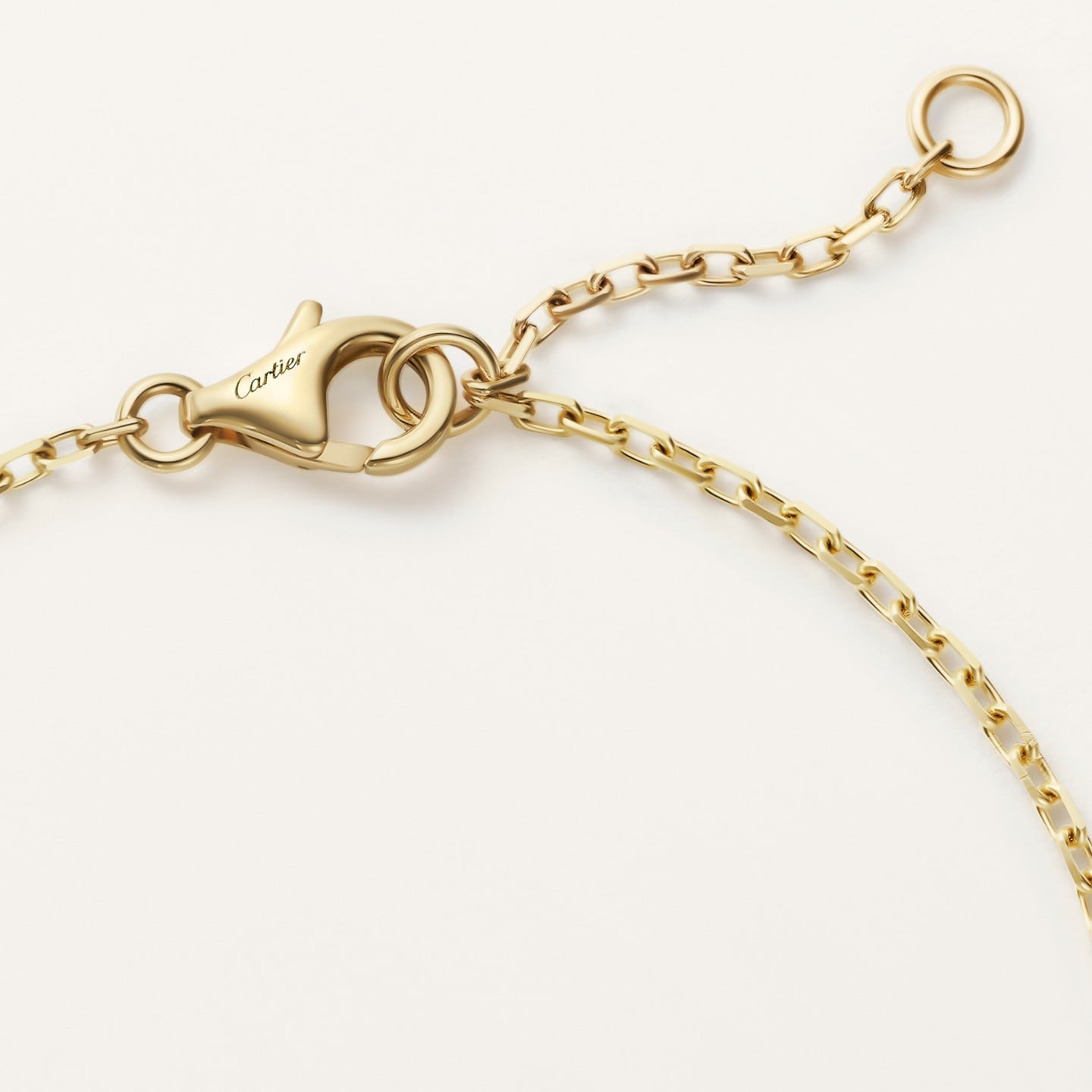 Bracelet LOVE, sur chaîne, pavé