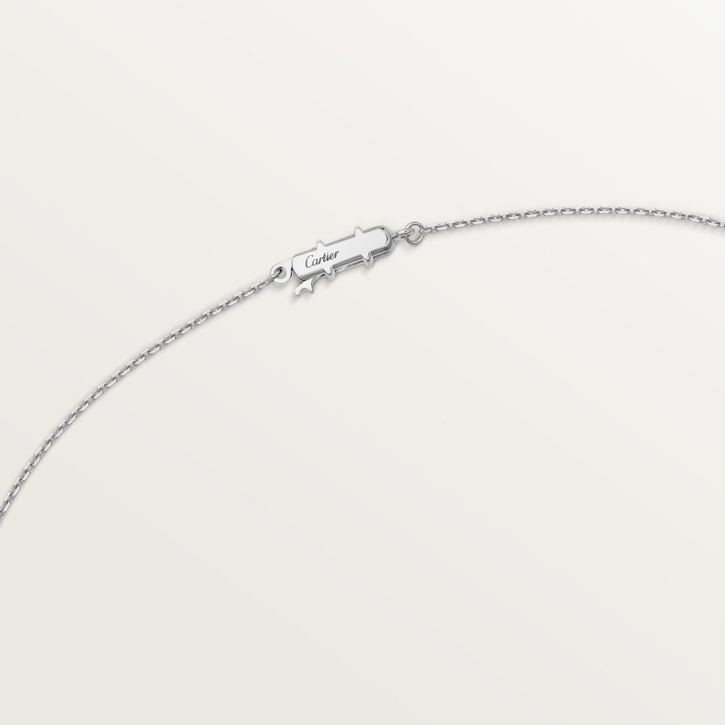 Pendentif Cartier Destinée, diamant taille émeraude, pavé
