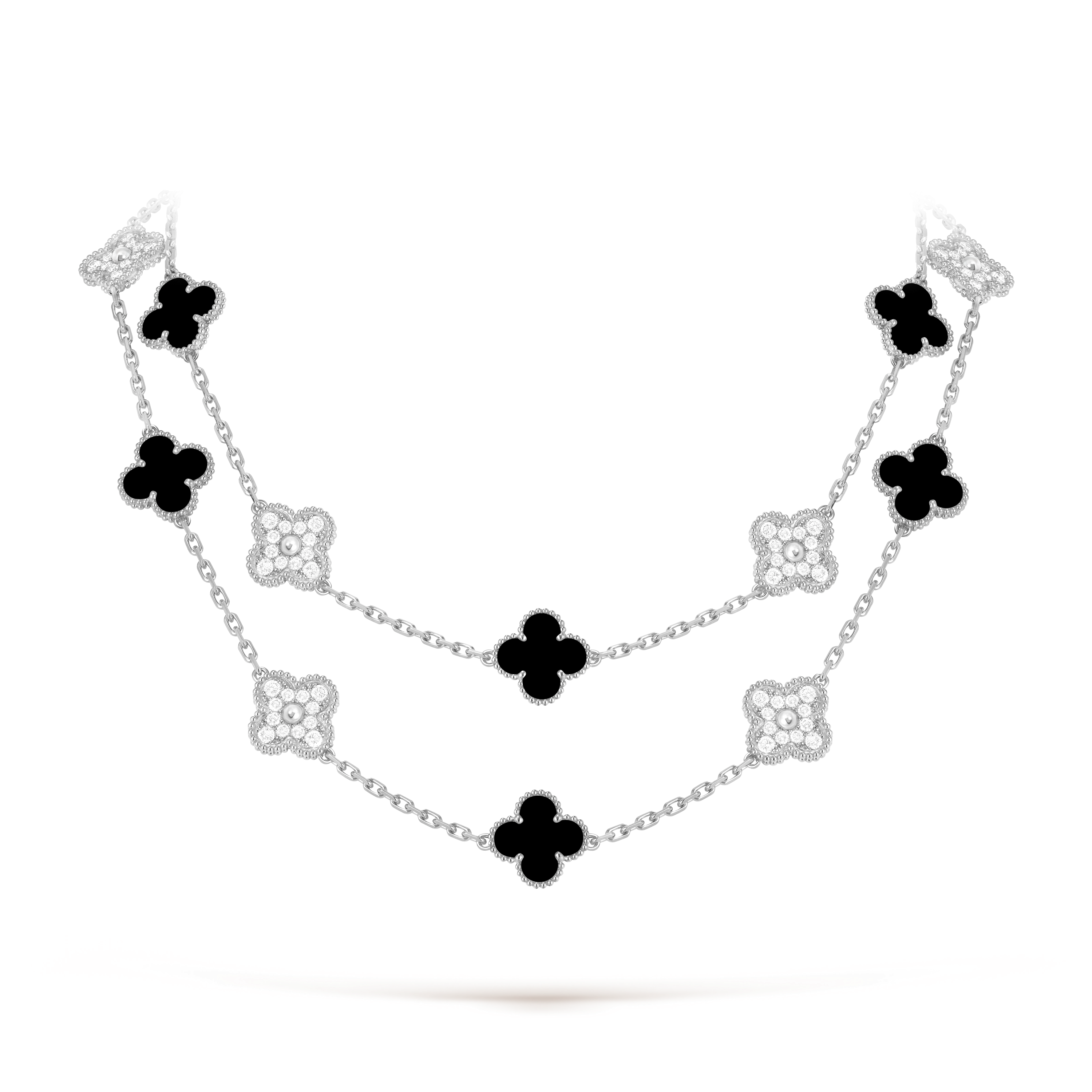 Sautoir Vintage Alhambra 20 motifs