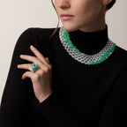 Collier Cartier Libre Tuttitutti, chrysoprase