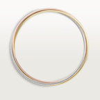 Bracelet Trinity, petit modèle, semi-pavé