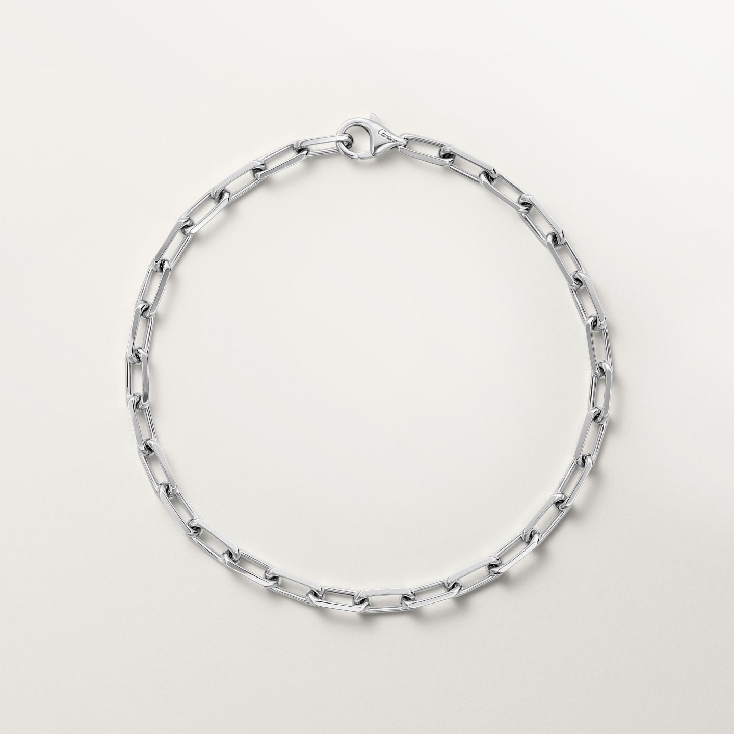 Bracelet Santos de Cartier, chaîne, petit modèle