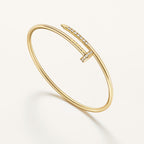 Bracelet Juste un Clou, petit modèle, diamants serti inversé