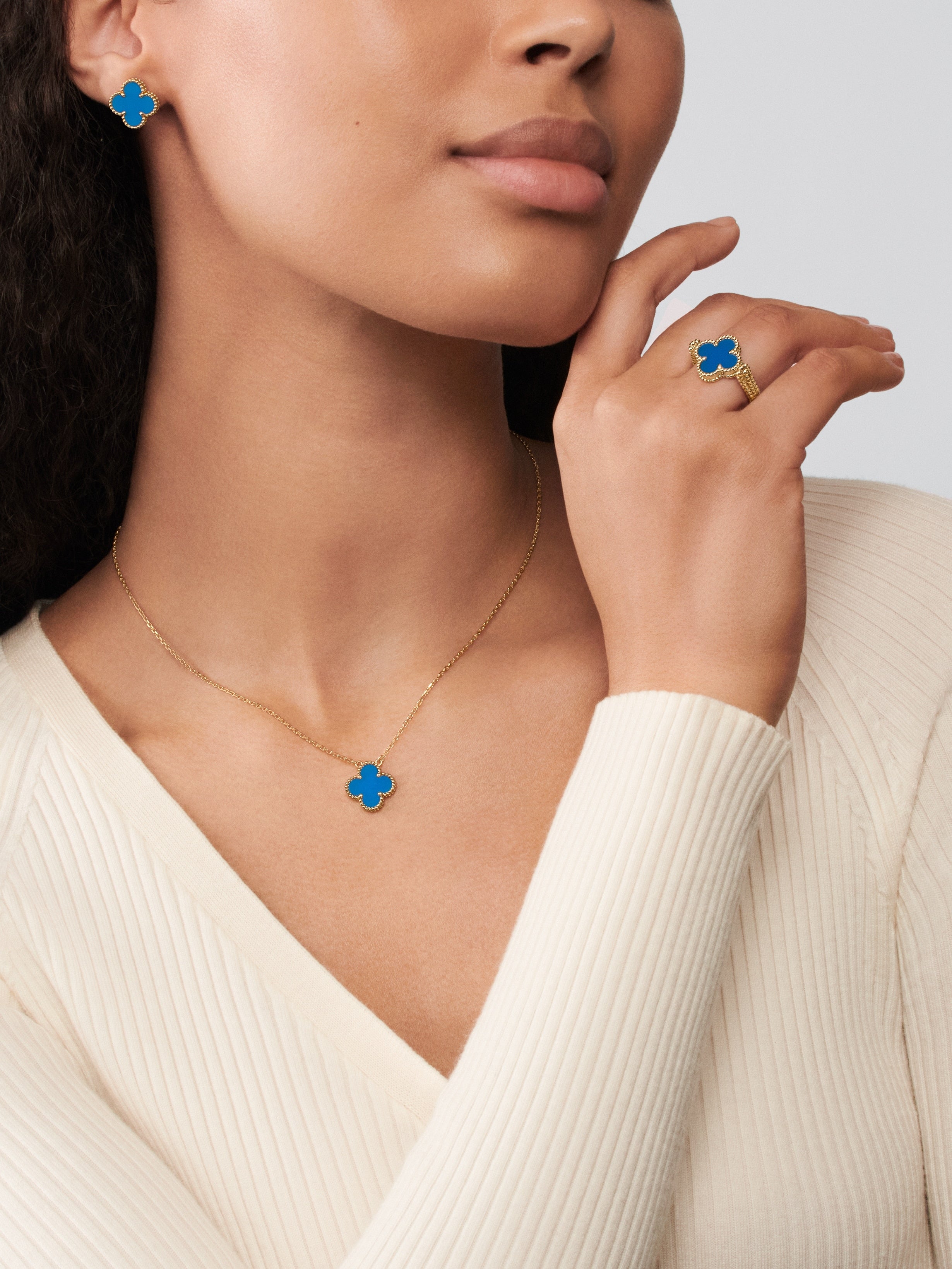 Bague Vintage Alhambra réversible