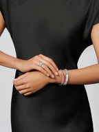 Bracelet Perlée trèfles
