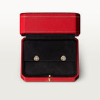 Puces d'oreilles Trinity, diamants taille brillant