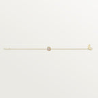 Bracelet Trinity, sur chaîne, diamant taille brillant