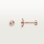 Puces d'oreilles Cartier d'Amour, 2 diamants taille brillant, mini modèle