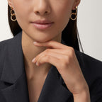 Boucles d'oreilles Juste un Clou, double