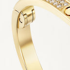 Bracelet LOVE, petit modèle, pavé