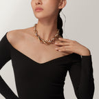 Collier Trinity, de forme coussin, modèle extra-large